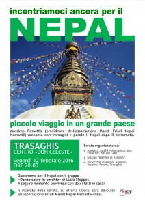 Serata sul Nepal - Trasaghis 12/02/16